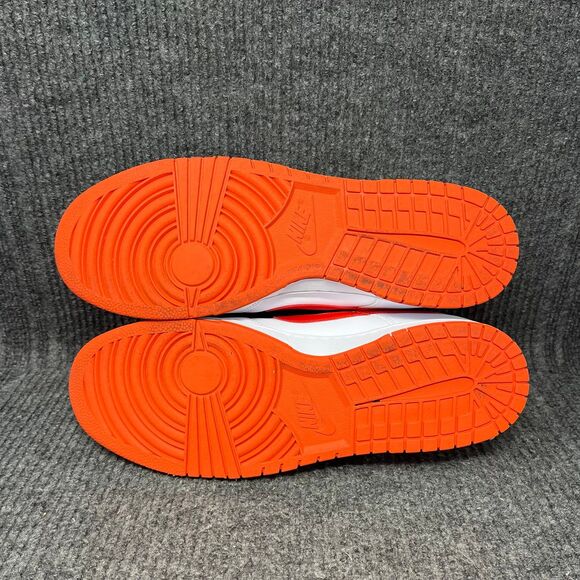 Nike Dunk Low White Picante Red Leather Shoes Men’s Size 14 DV0831-103